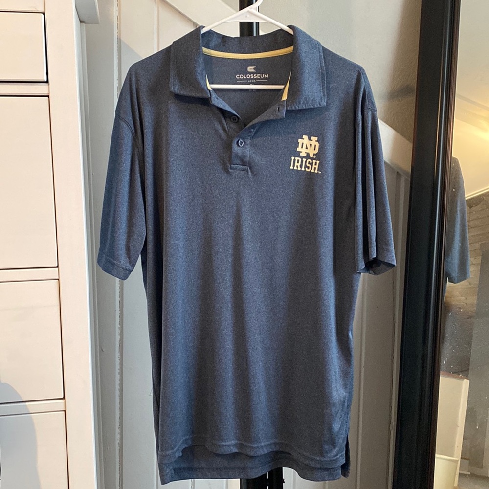 Mens Notre Dame Polo ☘️